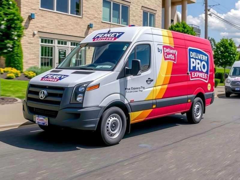 Delivery vehicles in Delivery Pro Express